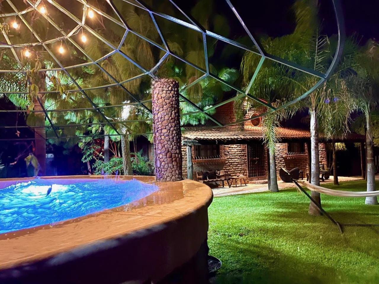 Cabana Magnolias Con Albercajacuzzi Tequisquiapan Εξωτερικό φωτογραφία
